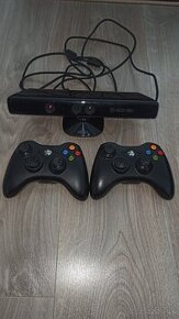 XBOX 360 Kinect + 2 ovládače