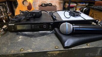 Predám bezdrôtový set Shure Beta 58A + SLX4