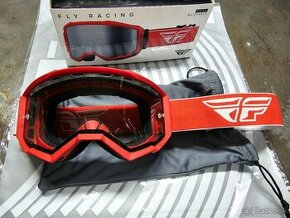 Motocross Okuliare FLY Racing USA + 3x sklo - 1