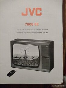 Návod +elektrická schéma k televízoru JVC 7808 EE - 1