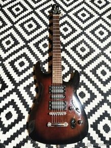 Gitara superstrat Vorson, ľahká, tenké telo - 1