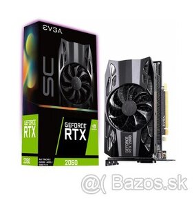 Predám grafickú kartu EVGA RTX 2060