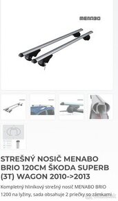 Stresny nosic Superb 3 - MENABO BRIO