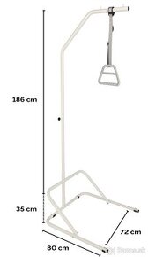 Hrazda vzpriamovacia pod posteľ - 1