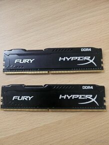 Kingston fury hyperx DDR4 2x4gb