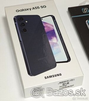 Samsung Galaxy A55 5G 128GB nový + Ochranné sklo