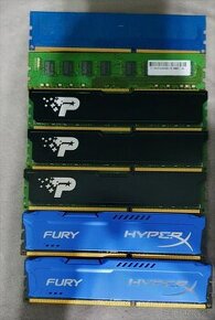 Rôzne DDR3 RAMky