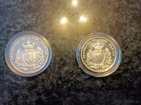 Predam mince San Marino,Vatican,svet