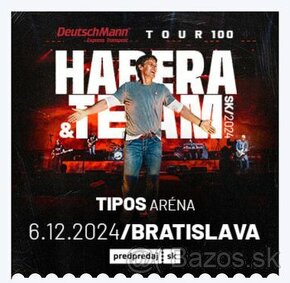 Kúpim VIP lístky na HABERA & TEAM TOUR 100 v BA