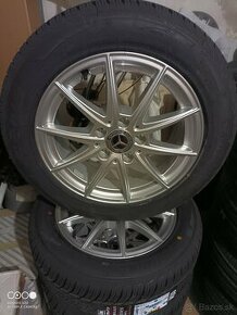 Alu disky 5x112 r16 + NOVĚ celoročné pneu - 1