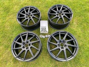 Alu disky 7.5x17 5x100 ET45 Dotz Spa black - 1