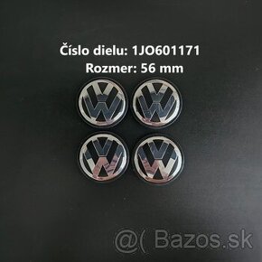 ✅VW STREDOVE KRYTKY / PUKLICKY DO KOLIES 56 MM