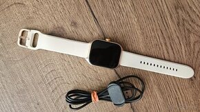 Dámske smart hodinky Amazfit GTS 4 bielo zlaté