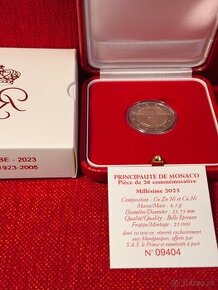 2€ Monaco 2023 - Prince Rainier III. (Proof)