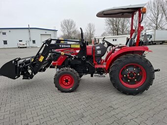 Traktor Tavol 50HP čelní nakladač s třetí funkcí - 1