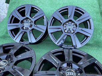 R17 5x112 Original Audi 7Spoke Black Mirror 7.5J ET45 - 4F0 - 1