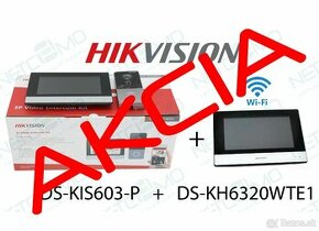 Videovrátnik HIKVISION DS-KIS603-P(C)+DS-KH6320-WTE1