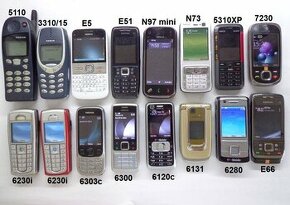 NOKIA zbierka mobilov na používanie aj do zbierky - 1