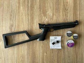 Vzduchová pištol Crosman 1377 American Classic s pažbou