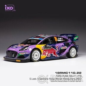 Modely Ford Puma Rally1 1:18 IXO