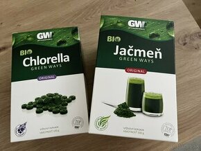 BIO jačmeň a BIO chlorella