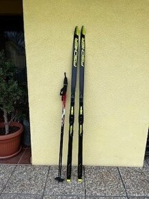 Bežky Fischer Tour Step in JR 160cm + paličky Leki