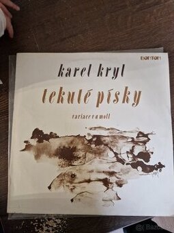 Karel Kryl - Tekute pisky  LP