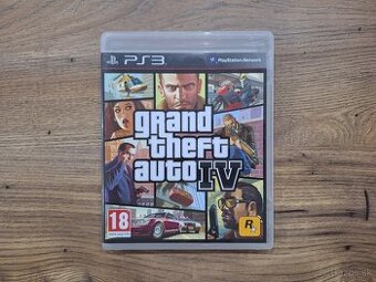 Hra na PS3 - Grand Theft Auto IV