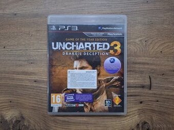 Hra na PS3 - Uncharted 3 Drake's Deception GOTY Edition CZ