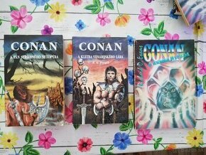 Barbar Conan knihy + komiksy