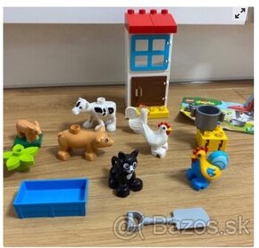 Lego duplo zvieratka na farme