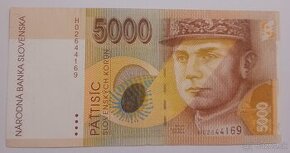 Predám Slovenskú bankovku 5000Sk