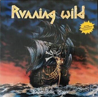 Lp RUNNING WILD- Under Jolly Roger