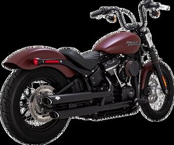 VANCE & HINES TWIN SLASH 3" SLIP-ON MUFFLER - SOFT M8