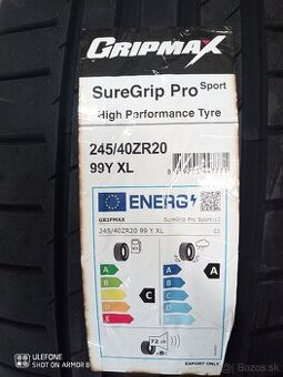 245/40 R20 99 Y Gripmax Pro Sport