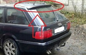 Predám zadný spoiler Audi c4 S6 Avant