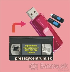 prepis VHS kaziet digitalizácia videa