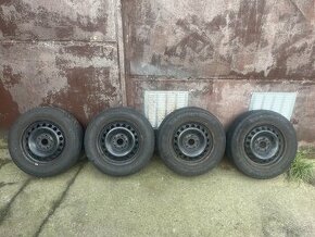 predám zimne pneumatiky 195/65 R15 s diskami 5x112 - 1