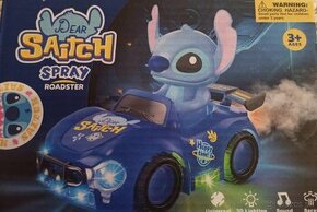 Stitch auto so svetelnými a zvukovými efektmi a s parou