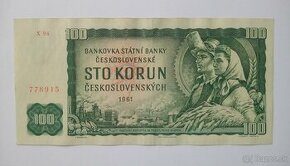 100kčs, r. 1961