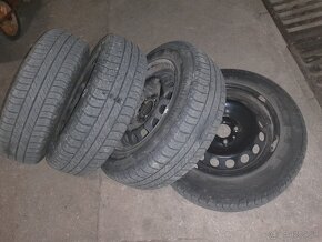 165/70R14 + disky roztec 4x98mm