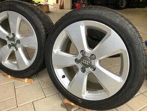 Orig. Alu disky. Audi alu disky 5x112 7,5x17  ET 51 skoda VW - 1