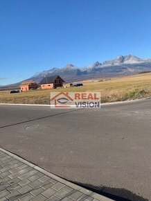 Stavebný pozemok  s výhľadom na Vysoké Tatry skolaudované si