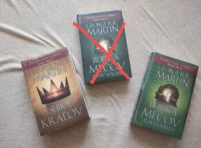 Predám knihy od George R. R. Martin - Hra o tróny