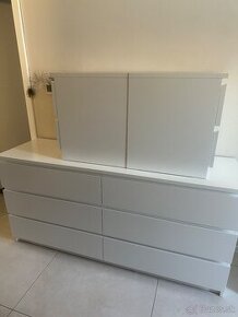 Komoda IKEA MALM biela