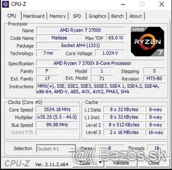 Aj na súčiastky/AMD Ryzen 73700x- Radeon RX 6700