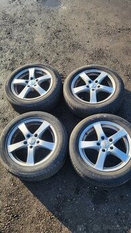 Letné Pneumatiky + disky alu Dezent  205/55 R16 5x110