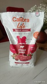 Calibra Dog Life Senior Small Fresh Beef -Granuly s čerst