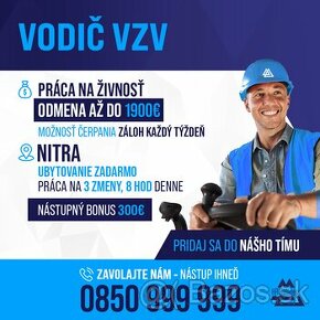 VODIČ VZV SKLADNÍK - Nitra - PRIDAJ SA K NÁM :-)