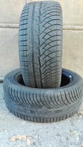 Predám 2-Zimné pneumatiky Michelin PilotAlpin 245/45 R18 - 1